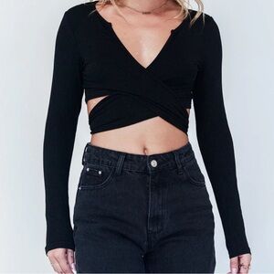 Princess Polly wrap top